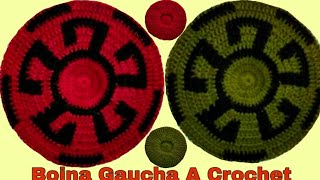 Boina GAUCHA tejida a CROCHET Paso A Paso [upl. by Mcnutt]