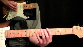 Kansas  Carry On Wayward Son Guitar Lesson Pt1  Main Riffs amp Intro Solo [upl. by Enahsed]