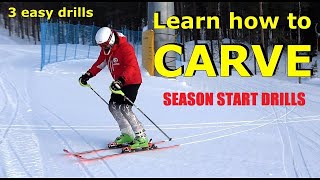 Learn how to CARVE  3 EASY DRILLS [upl. by Adni994]