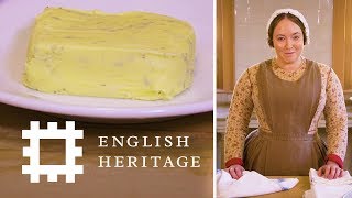 How to Make Butter – The Victorian Way [upl. by Mccullough8]