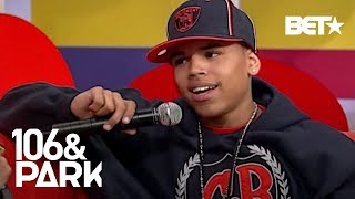 TBT Chris Brown Before The Fame Reveals His quotFirstsquot  106 amp Park [upl. by Andonis366]