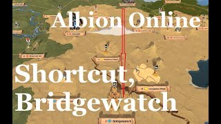 Albion Online  Caerleon to Bridgewatch fast almost safely [upl. by Eugen457]