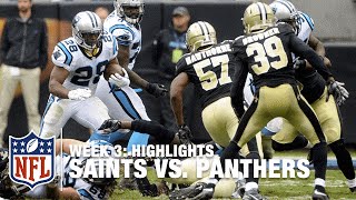 Saints vs Panthers  Week 3 Highlights  NFL [upl. by Fredric]