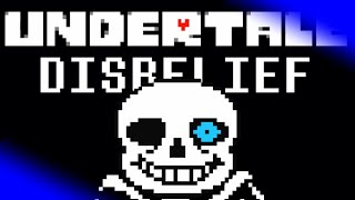 Undertale  Disbelief Sans Papyruss Genocide Route [upl. by Gereld]