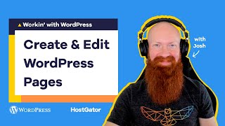 How to Create and Edit a Page in WordPress  Ep 3 Workin with WordPress [upl. by Damon]