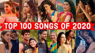 Top 100 Hindi Punjabi Songs of 2020 Year End Chart 2020  Popular Bollywood Songs 2020 [upl. by Sauveur432]