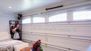 I Live in a Renovated Garage in LA  Tiny House Tour [upl. by Rockwell]