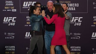 UFC 248 Media Day Faceoffs [upl. by Misa]