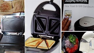 Sandwich Maker Demo amp Review Beginners Guide [upl. by Sivad]