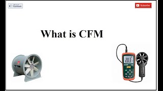 What is CFM How to measure it [upl. by Niwred]