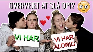 VI HAR ALDRIG KÆRESTE EDITION Ft Kender du det Rebecca Dahl [upl. by Corby]