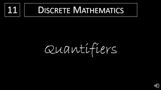 Discrete Math  142 Quantifiers [upl. by Hackathorn]