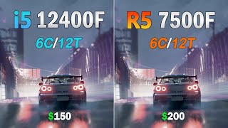 intel i5 12400f vs AMD R5 7500f  Value vs Performance [upl. by Otanutrof]