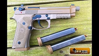 Beretta M9A3 9mm Pistol Review [upl. by Htiekal]