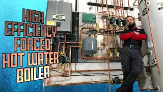 High Efficiency Boiler Installation and Explanation [upl. by Davidoff]