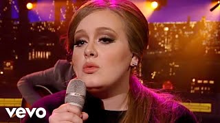 Adele  Lovesong Live on Letterman [upl. by Ivad518]