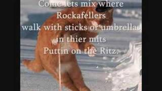 Putting on the Ritz with lyrics [upl. by Yrrah354]