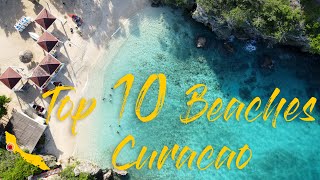 Curacao TOP 10 Beaches on the Island  Travel Guide [upl. by Llehcar]