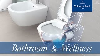 DirectFlush  Rimless Toilet  Villeroy amp Boch [upl. by Duane]