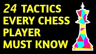 ALL Chess Tactics Explained Chess Strategy Moves Ideas amp Basics for Beginners How to Play Chess [upl. by Keever]