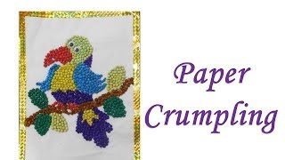 DIY  How to do Paper Crumpling [upl. by Cari]