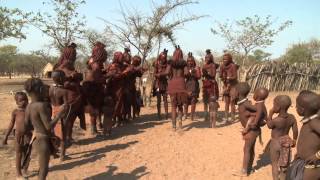 Kmen Himba  Namibie Afrika Hotelbusy Pangeo tours [upl. by Siron]