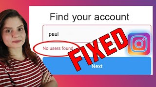 How to fix ‘No User Found’ Error on Instagram  This Email Address Has Been Taken By Another Account [upl. by Zolly]