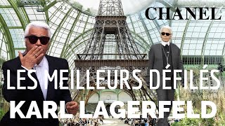 LES PLUS BEAUX DÉFILÉS DE KARL LAGERFELD POUR CHANEL [upl. by Ettesus]