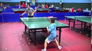 Table Tennis Trainings Kids of China HD [upl. by Silisav64]