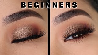 EASY Eyeshadow Tutorial For Hooded Eyes [upl. by Ailaht]