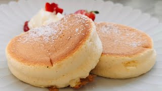 Fluffy Souffle pancakes Recipe  without mixer [upl. by Sidwohl]