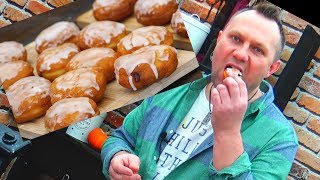 DOMOWE PĄCZKI MEGA PUSZYSTE Z KONFITURĄ Donuts   Oddaszfartucha [upl. by Irelav559]