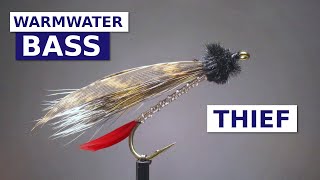 Fly Tying the Thief  Bass Panfish and Trout Muddler Minnow Variant [upl. by Eltsyrc]