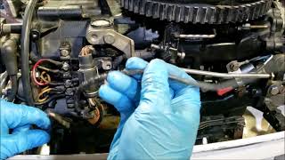 Outboard Engine Wiring Harness Replacement [upl. by Conlen783]