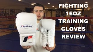 Fighting Sports Boxing Gloves Review [upl. by Arimihc]