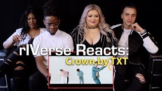 rIVerse Reacts Crown by TXT  MV Reaction [upl. by Nonnel]