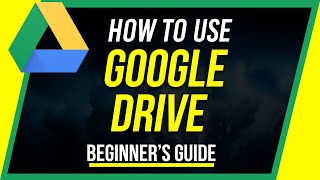 How to Use Google Drive  Beginners Guide [upl. by Toffey]