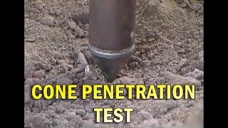 Cone Penetration Test2001 [upl. by Annawot]