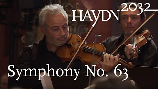 Haydn Symphony No 63  Il Giardino Armonico  Giovanni Antonini [upl. by Audris]