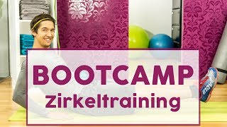 15 Minuten Power Das große BootcampZirkeltraining [upl. by Noreg]