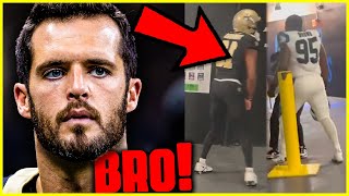 INSANE ALTERCATION AFTER SAINTS PANTHERS GAME [upl. by Nessa]