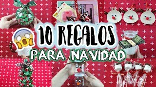 DIY 10 REGALOS FÁCILES Y ECONÓMICOS PARA ESTA NAVIDAD  Evelynlugod [upl. by Verney92]