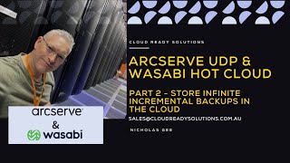 Arcserve UDP amp Wasabi NAS [upl. by Lamoureux542]