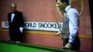 Alex Higgins argues with referee [upl. by Acysej]