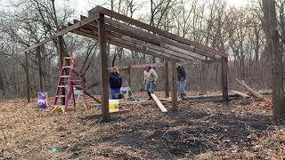 Building a Cattle Shed [upl. by Leuqar]