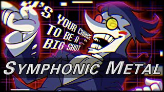 Deltarune Chapter 2 BIG SHOT Symphonic Metal Cover [upl. by Fante]