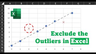 Excluding and Formatting Outliers in Excel Charts [upl. by Lanam]