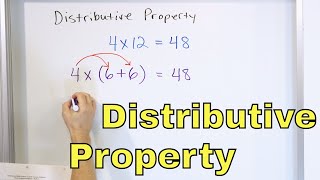 23  The Distributive Property  Definition amp Meaning [upl. by Ahse]