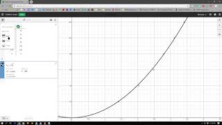 Graphing and Linearizing in Desmos [upl. by Yelich]