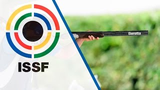 Trap Men Final  2016 ISSF Shotgun World Cup in San Marino SMR [upl. by Sivle542]